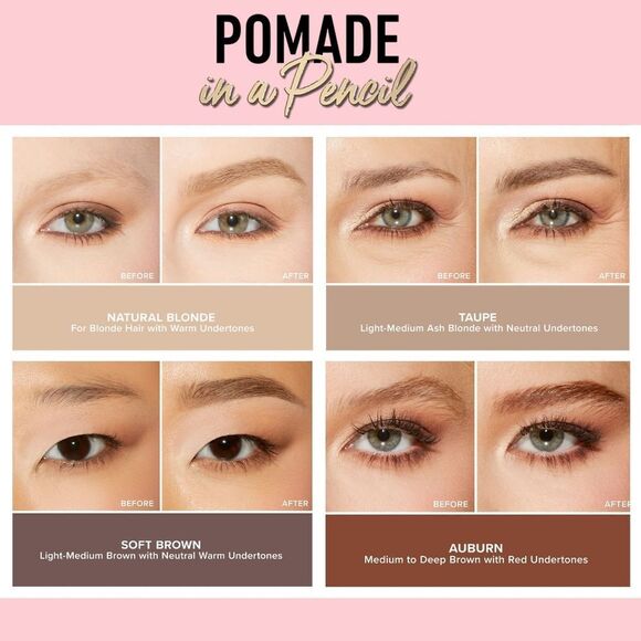 Too Faced Pomade in a Pencil Brow Pencil - Auburn - Picture 4 of 12